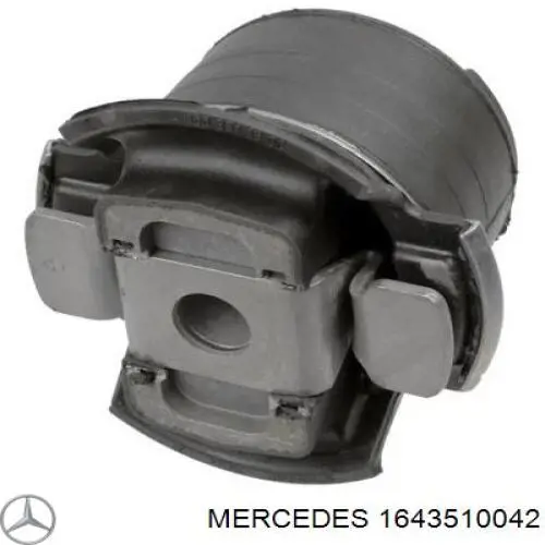 Do koszyka 1643510042 Mercedes Silentblock tylnej belki