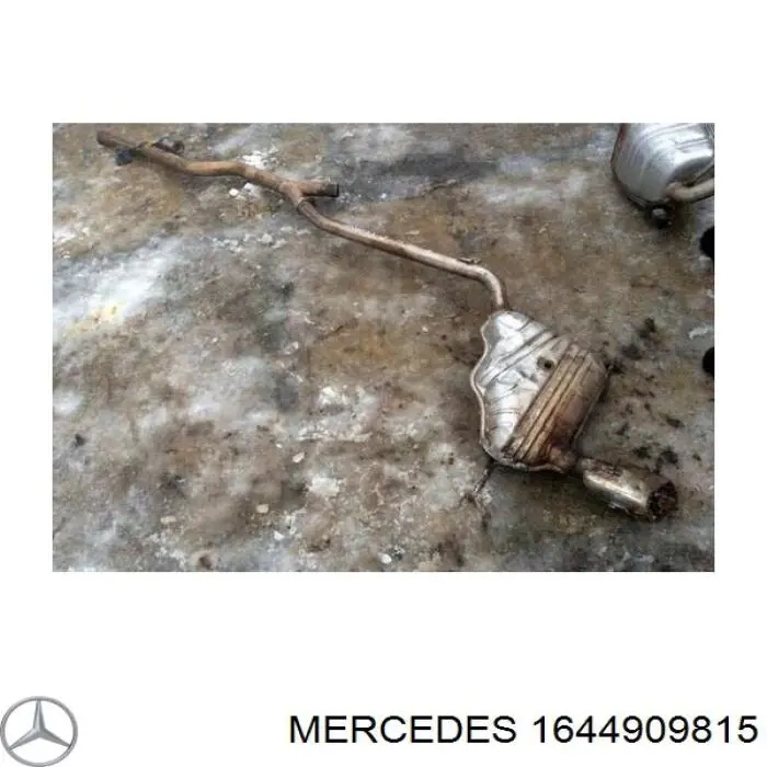 Tłumik, tylna część Mercedes GL SUV (X164) (2006 - 2012) cena, od 648,42 USD