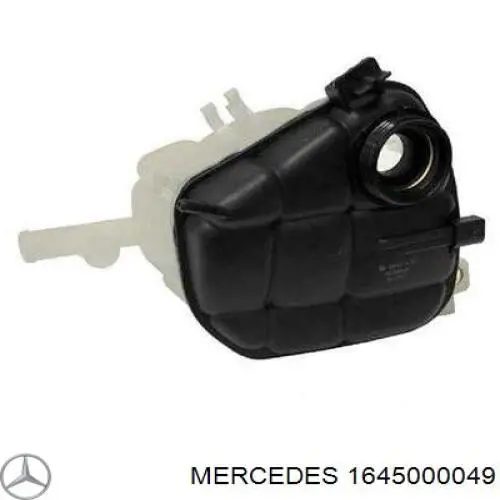 Do koszyka 1645000049 Mercedes Zbiorniczek wyrównawczy układu chłodzenia