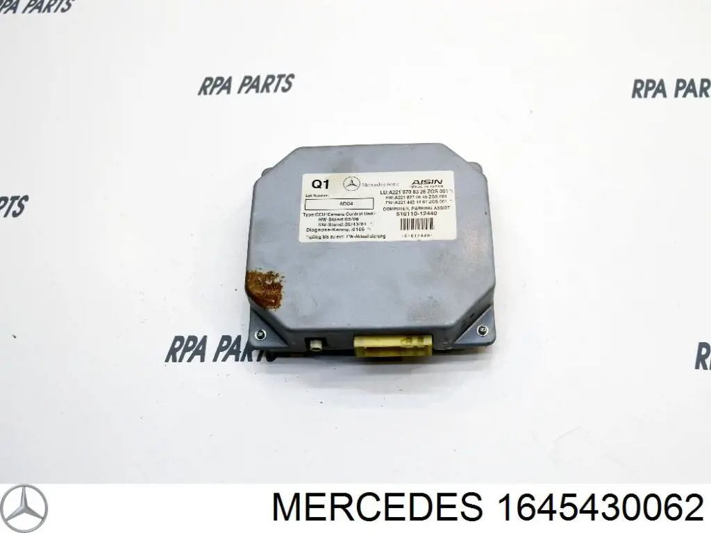 Do koszyka 164543006280 Mercedes Sterownik kamery