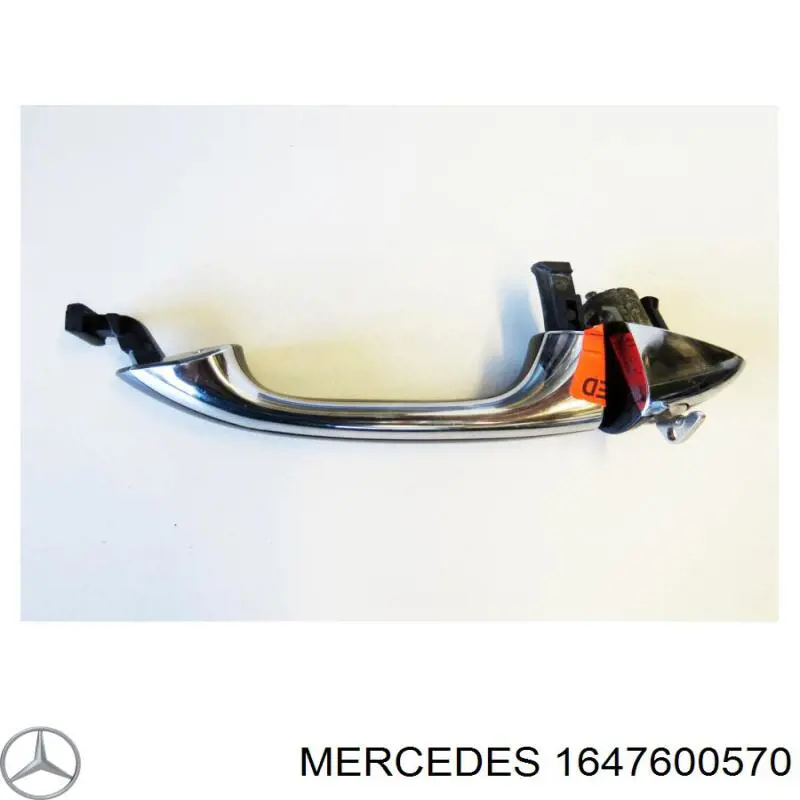 1647600570 Mercedes Klamka drzwi przednich zewnętrzna lewa