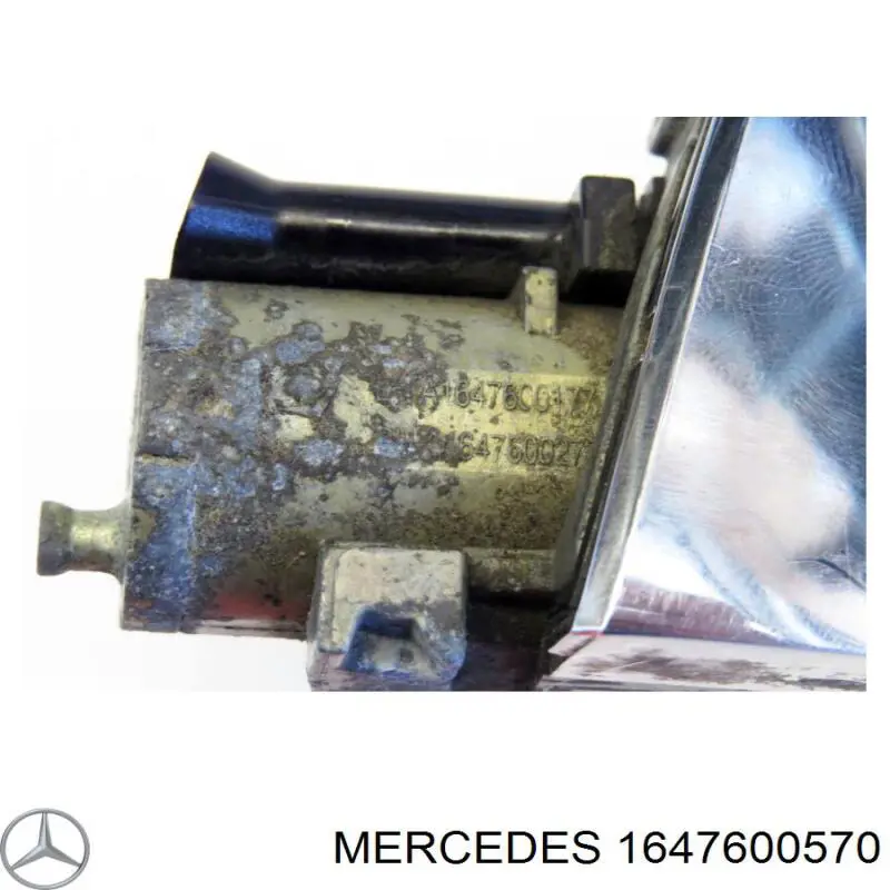 Klamka drzwi przednich zewnętrzna lewa Mercedes 1647600570 cena, od 40,86 USD