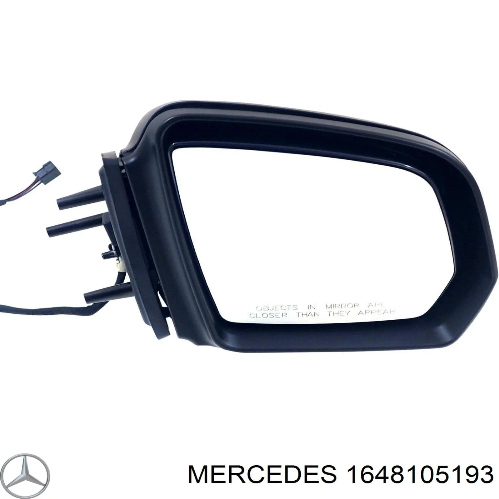 Lusterko wsteczne lewe Mercedes ML/GLE SUV (W164) (2005 - 2011) cena, od 437,46 USD