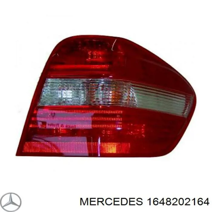 Lampa zespolona tylna lewa