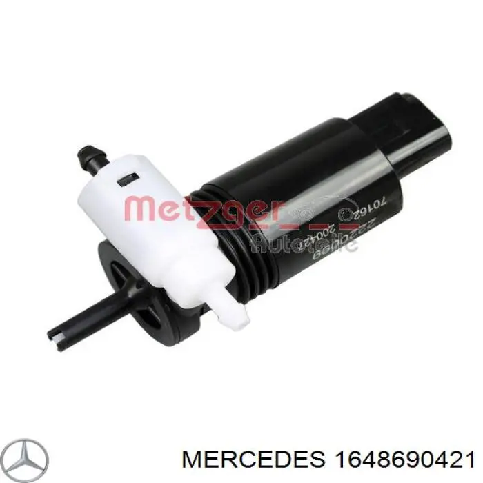 Pompka spryskiwacza szyby przedniej Mercedes 1648690421 cena, od 16,16 USD