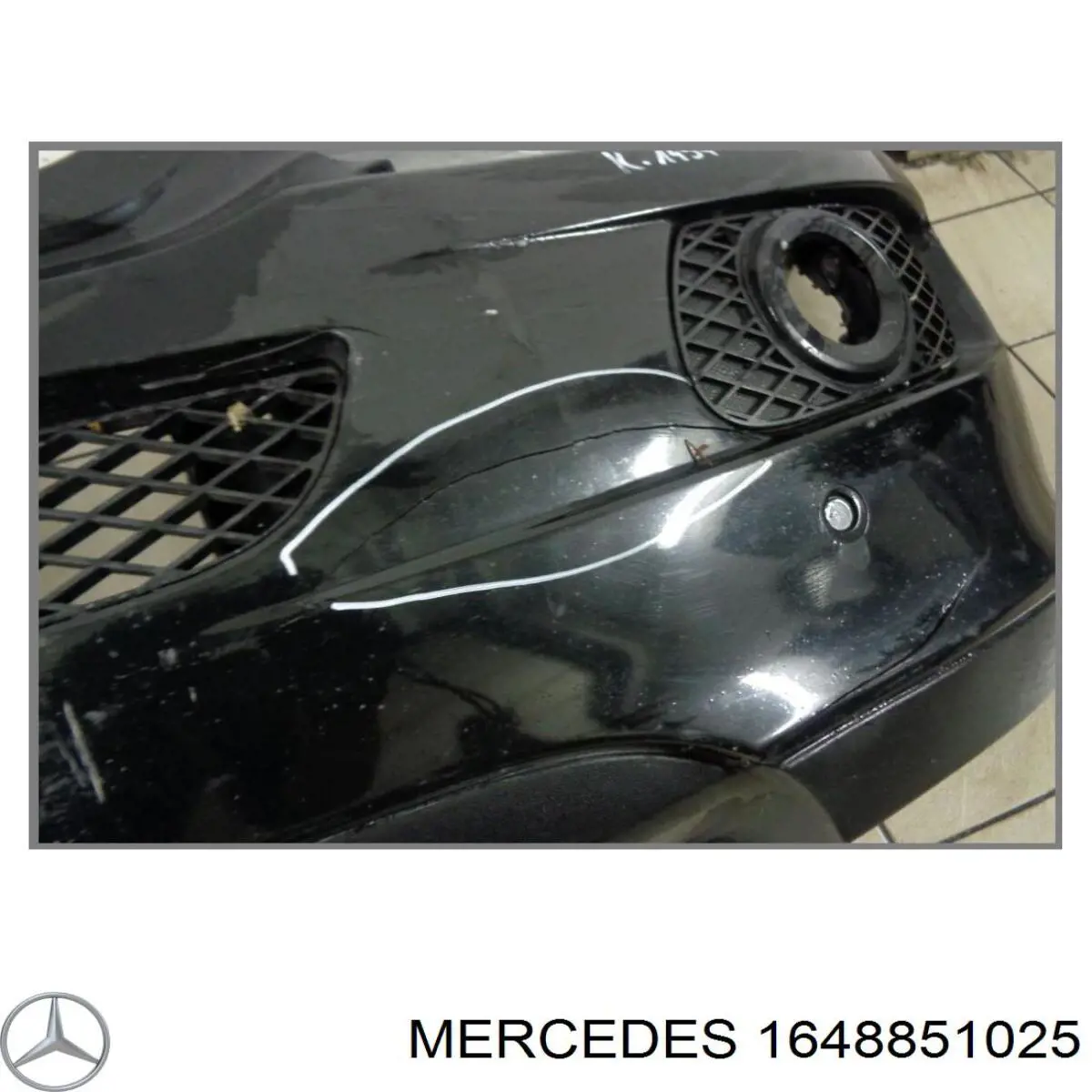 Zderzak przedni Mercedes 1648851025 cena, od 361,13 USD