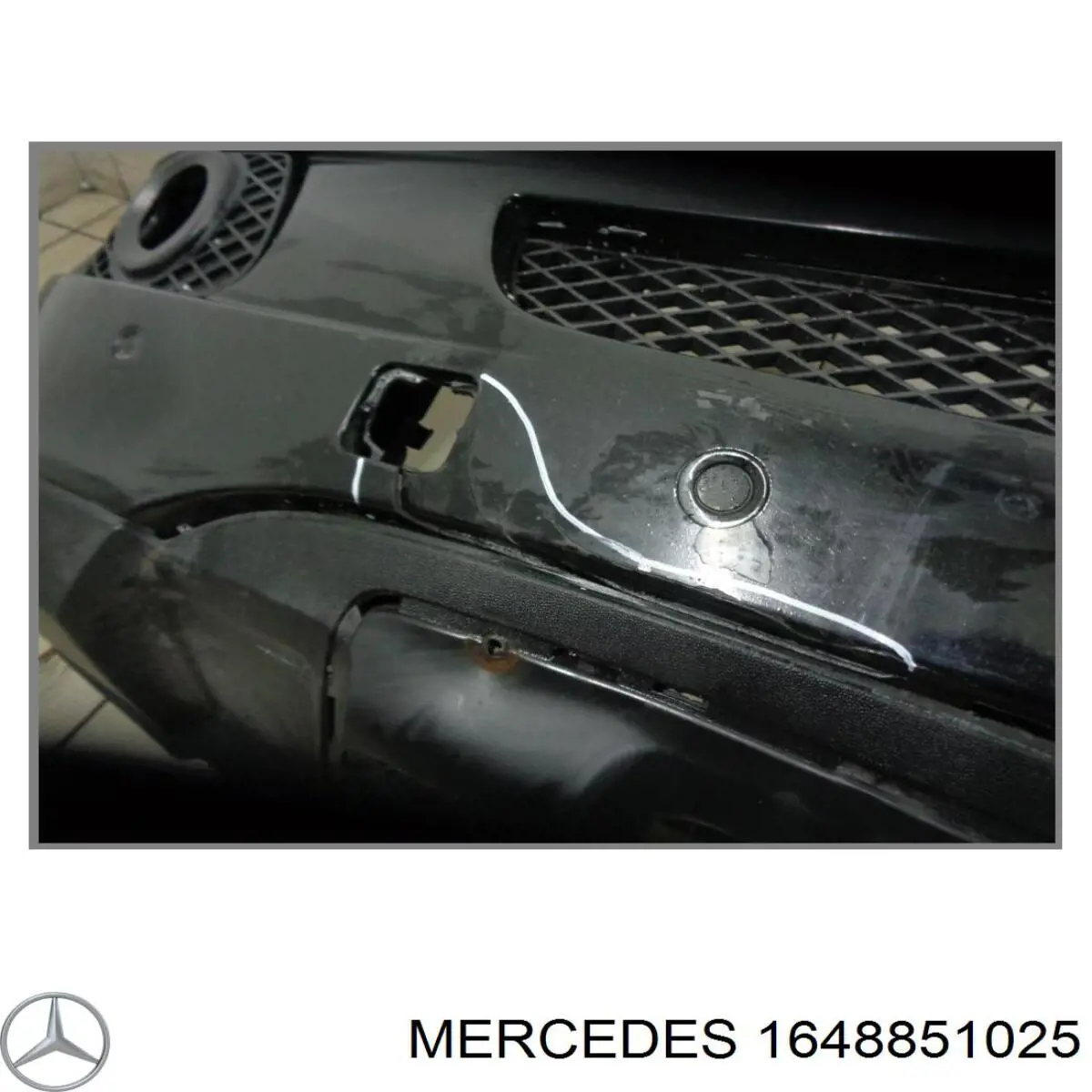 Do koszyka 1648851025 Mercedes Zderzak przedni