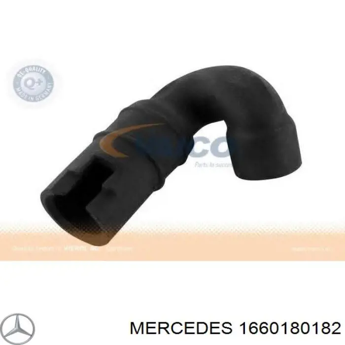 1660180182 Mercedes Króciec wentylacji kadłuba (separatora oleju)