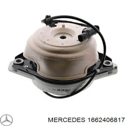 Poduszka (podpora) silnika lewa Mercedes 1662406417 cena, od 125,86 USD