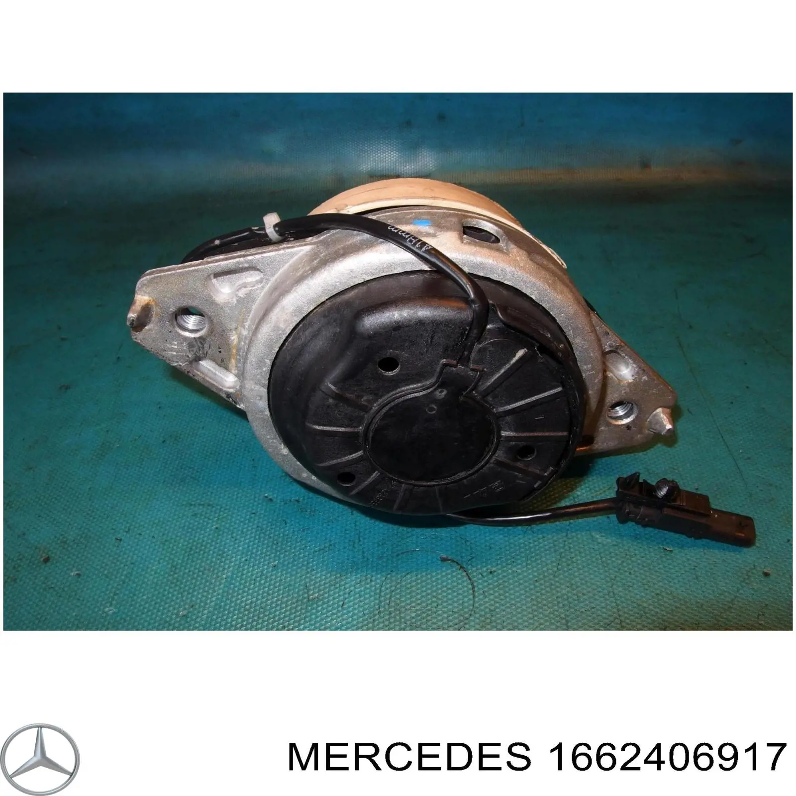 Poduszka (podpora) silnika prawa Mercedes 1662406917 cena, od 155,60 USD