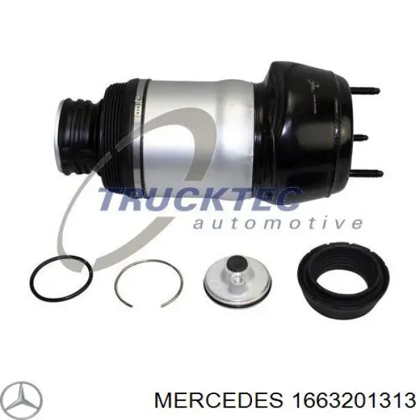 Amortyzator przedni lewy Mercedes 1663201313 cena, od 651,77 USD