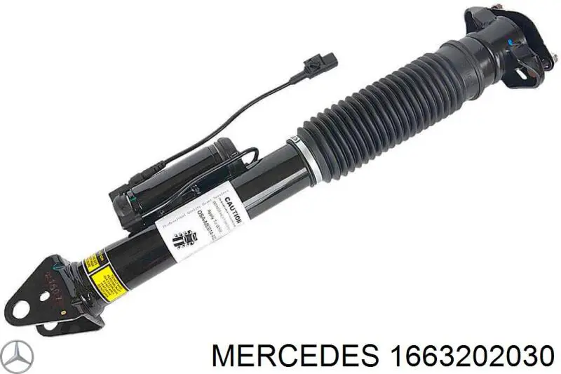 A1663201630 Mercedes Amortyzator tylny