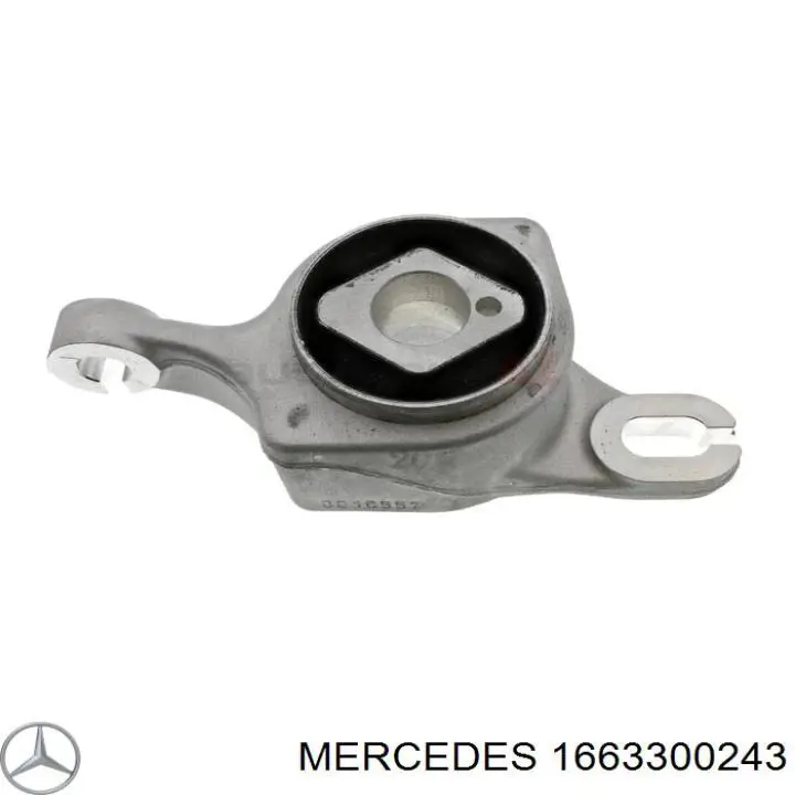 Silentblock przedniego wahacza dolnego Mercedes 1663300243 cena, od 57,25 USD