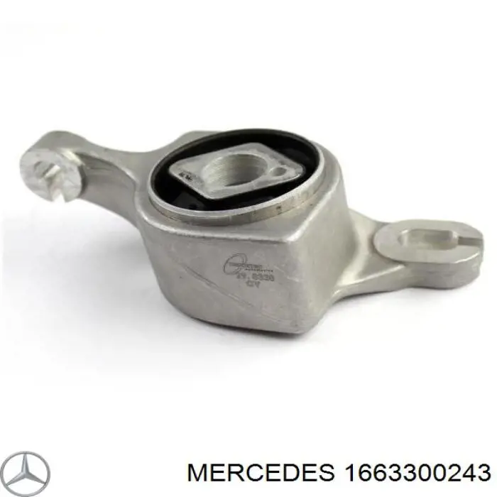 Do koszyka 1663300243 Mercedes Silentblock przedniego wahacza dolnego