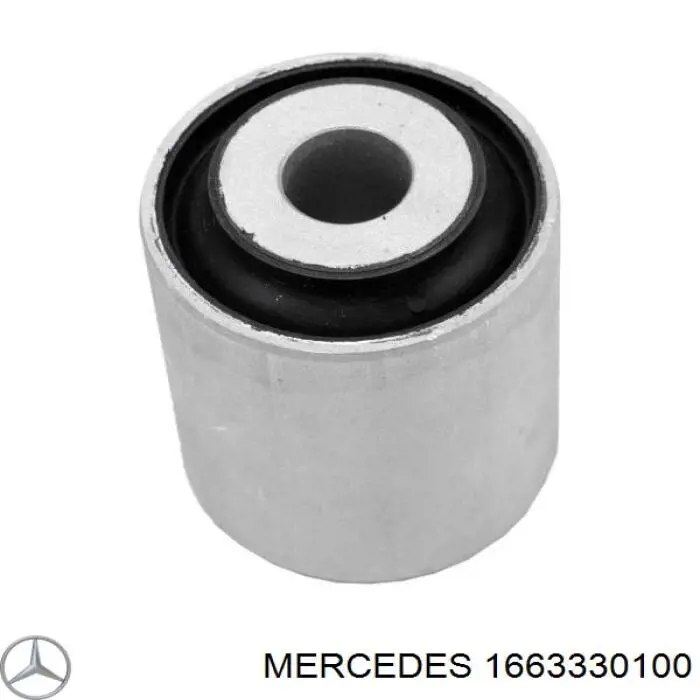 Silentblock przedniego wahacza dolnego A1663330214 Mercedes