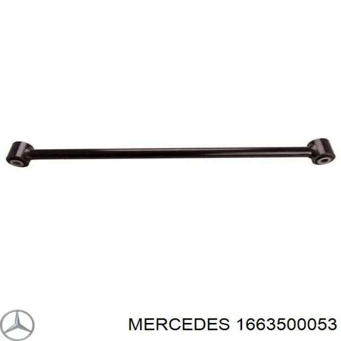 Wahacz zawieszenia tylnego poprzeczny Mercedes 1663500053 cena, od 38,93 USD