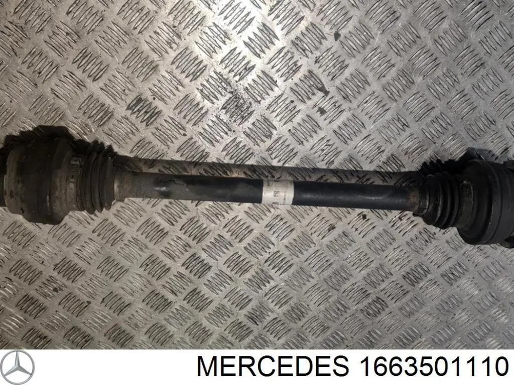 1663501110 Mercedes Półoś tylna