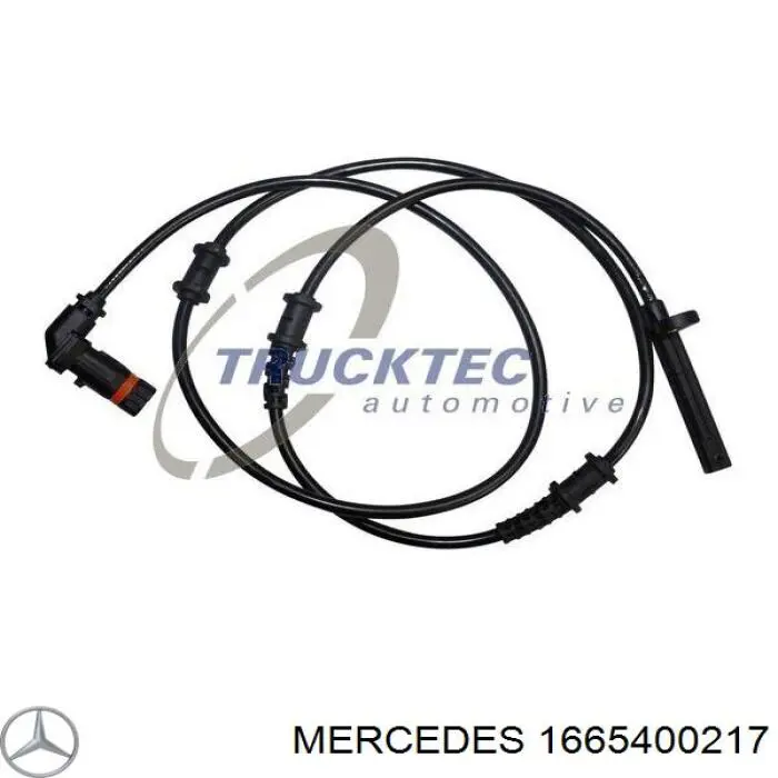 Czujnik ABS przedni Mercedes 1665400217 cena, od 34,85 USD