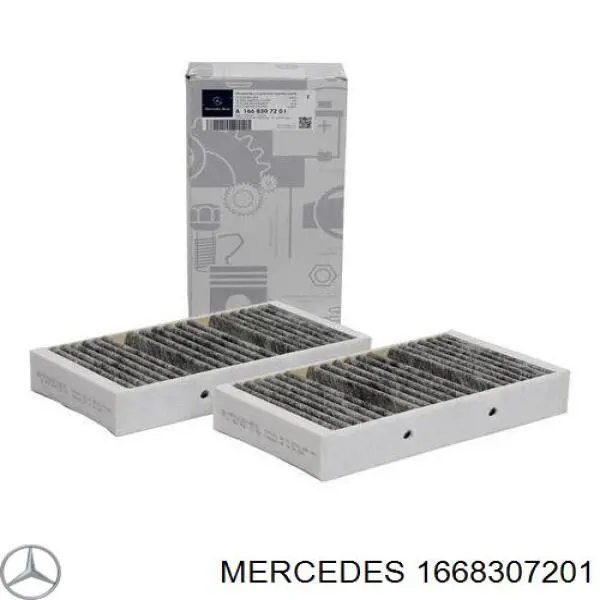 Filtr kabiny Mercedes 1668307201 cena, od 19,99 USD