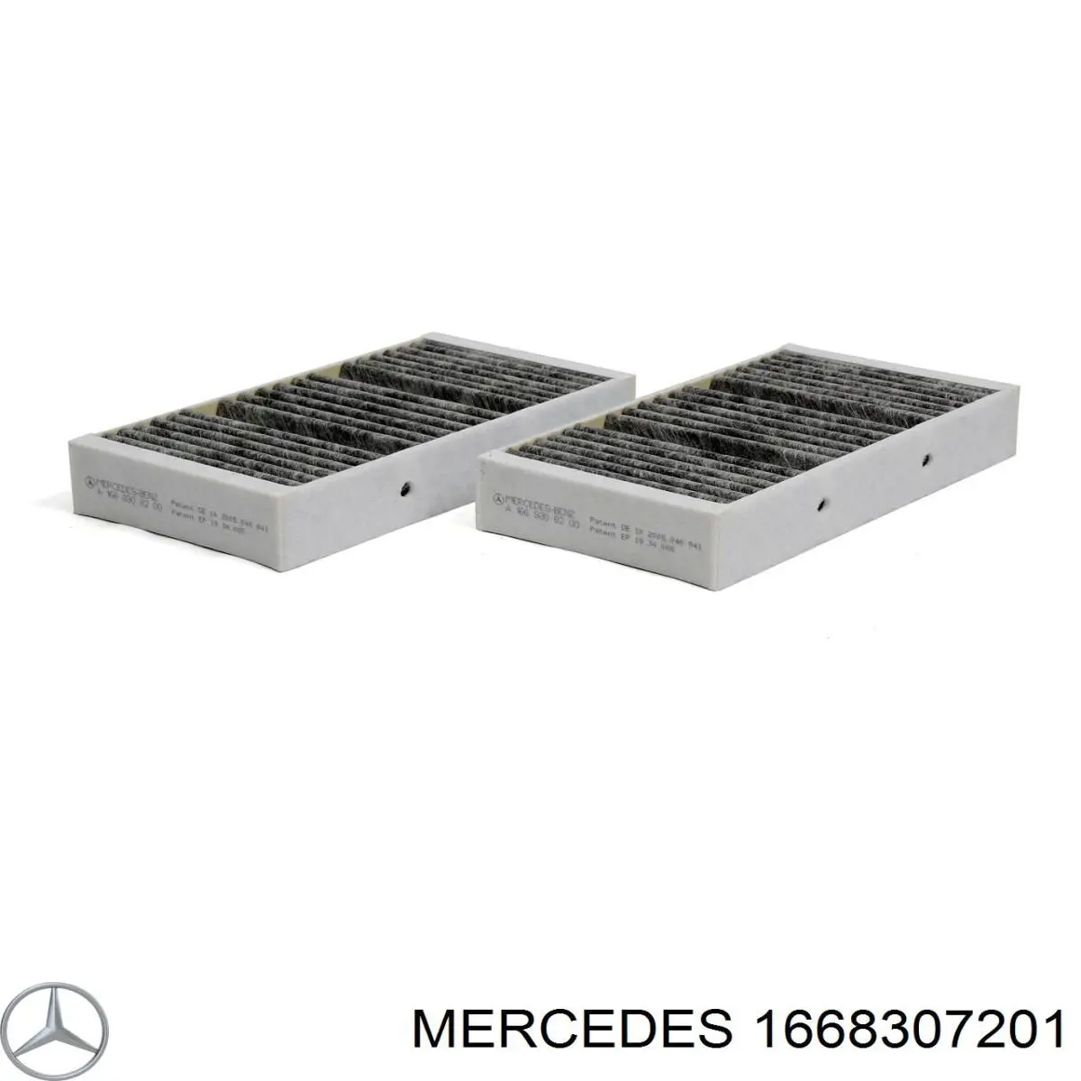 Filtr kabiny Mercedes 1668307201 cena, od 25,38 USD