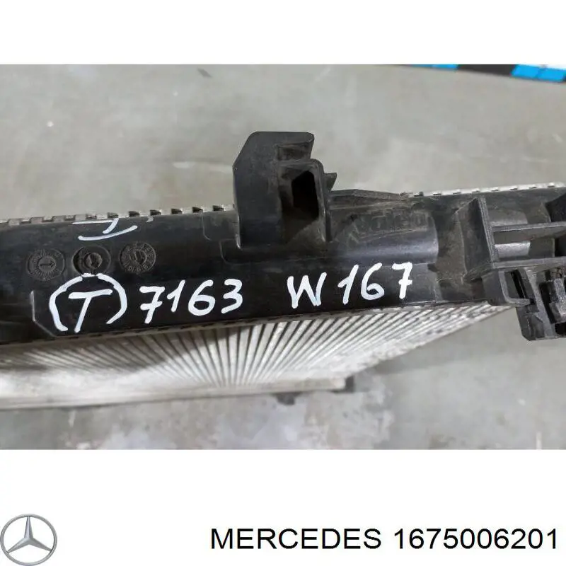 Chłodnica silnika Mercedes 1675006201 cena, od 230,23 USD