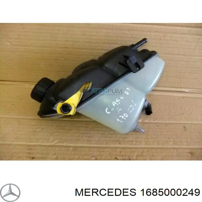 Do koszyka 1685000249 Mercedes Zbiorniczek wyrównawczy układu chłodzenia