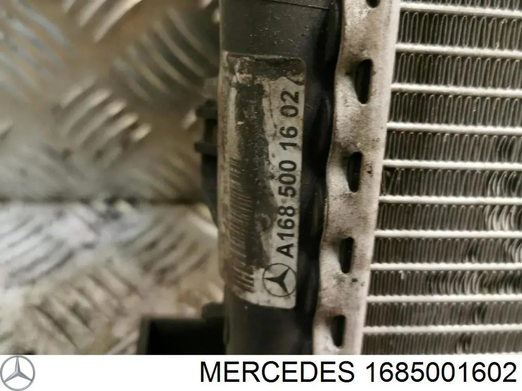 Chłodnica silnika Mercedes 1685001602 cena, od 76,62 USD