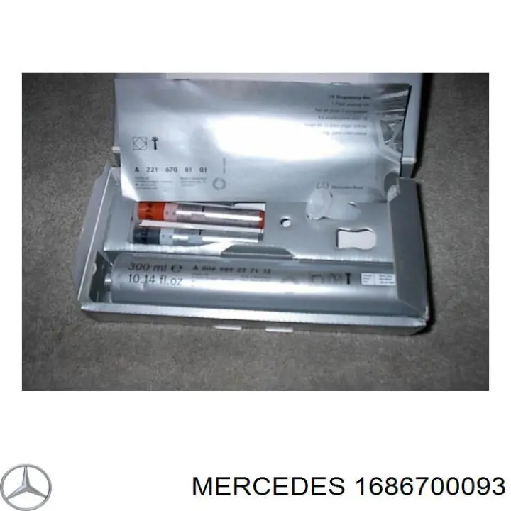 Do koszyka A2206700093 Mercedes Szyba przednia