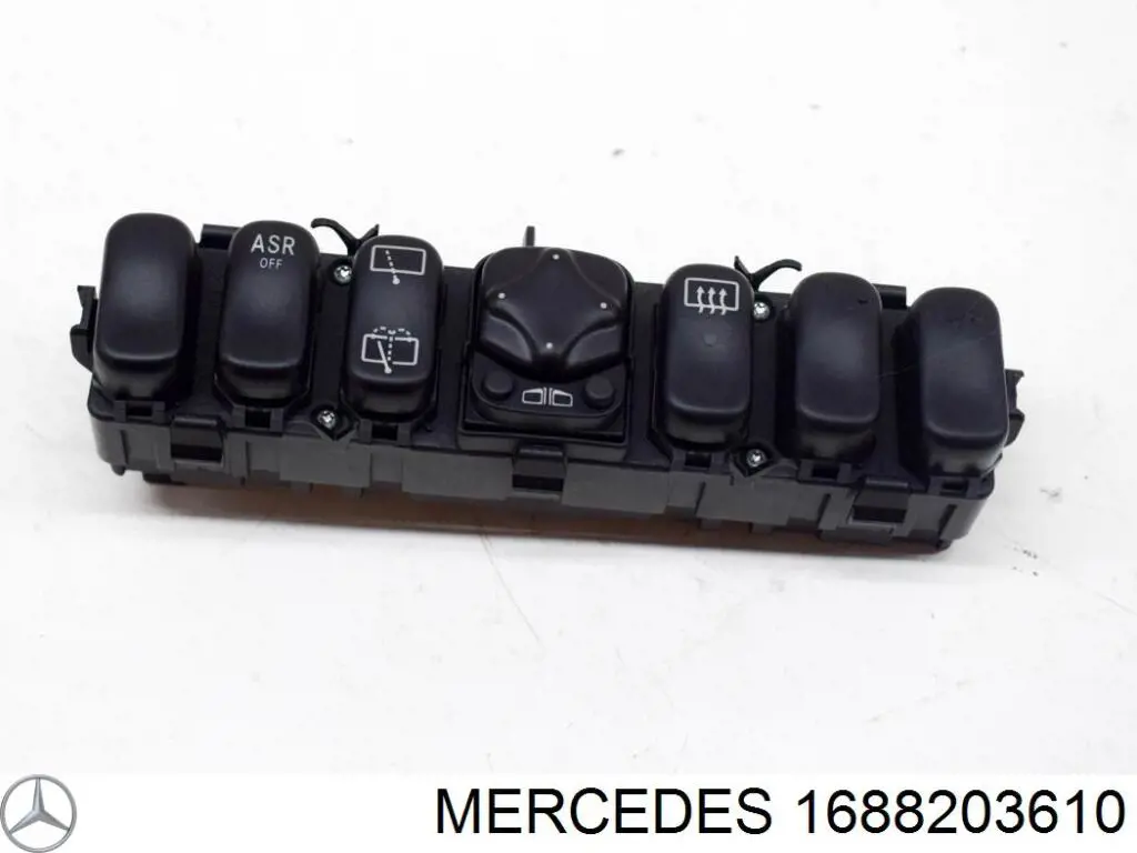 Blok przycisków na środkowej konsoli Mercedes 1688203610 cena, od 47,67 USD