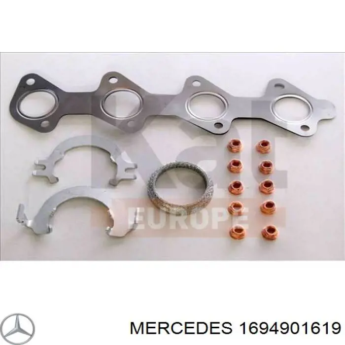 A1694901619 Mercedes Konwerter-katalizator