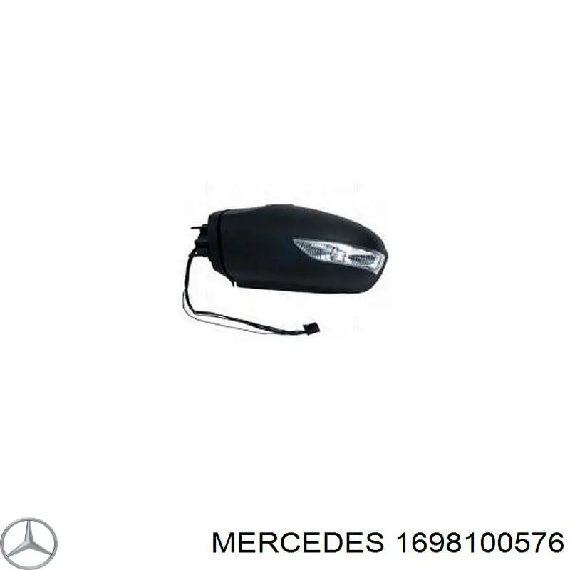 Lusterko wsteczne lewe Mercedes 1698100576 cena, od 271,47 USD