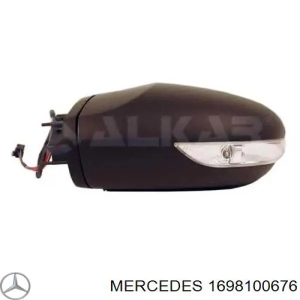 Do koszyka 1698100676 Mercedes Lusterko wsteczne prawe