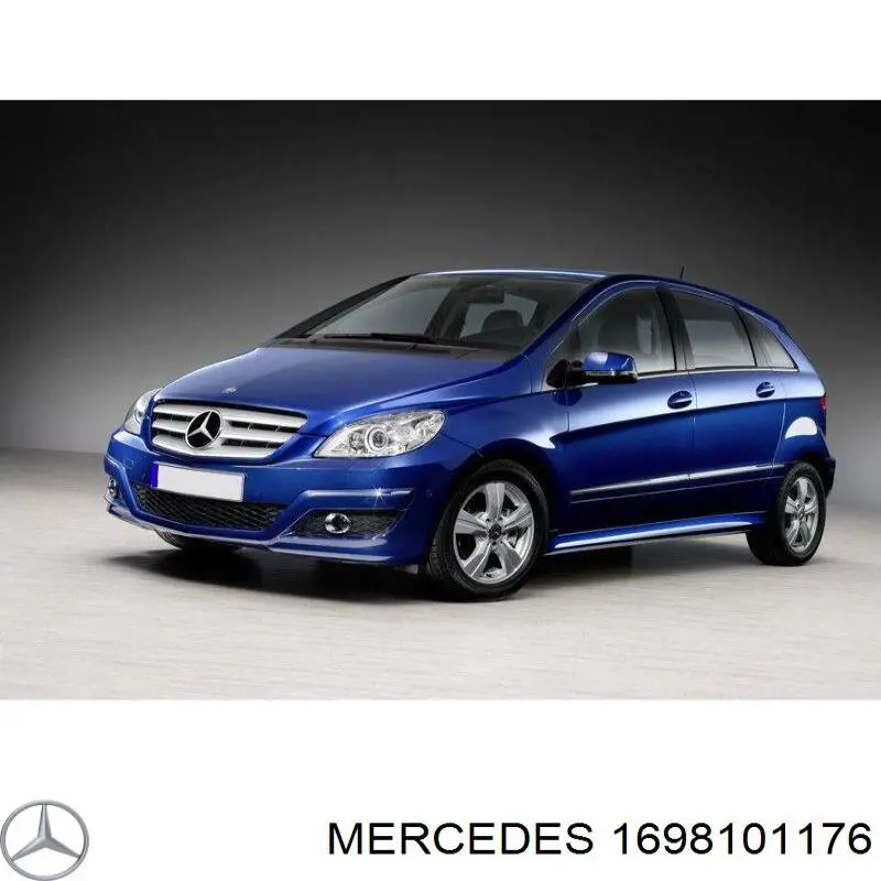 A1698101176 Mercedes Lusterko wsteczne lewe