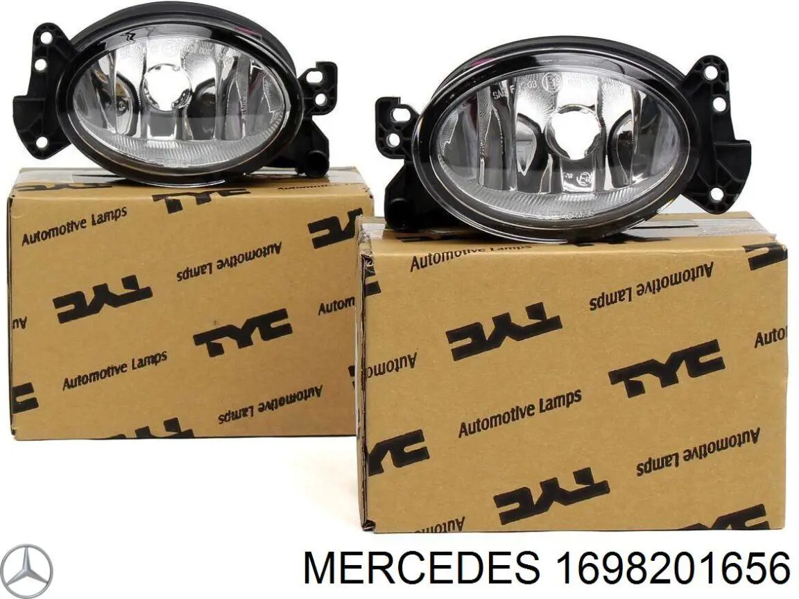 1698201656 Mercedes lampa przeciwmgielna prawa