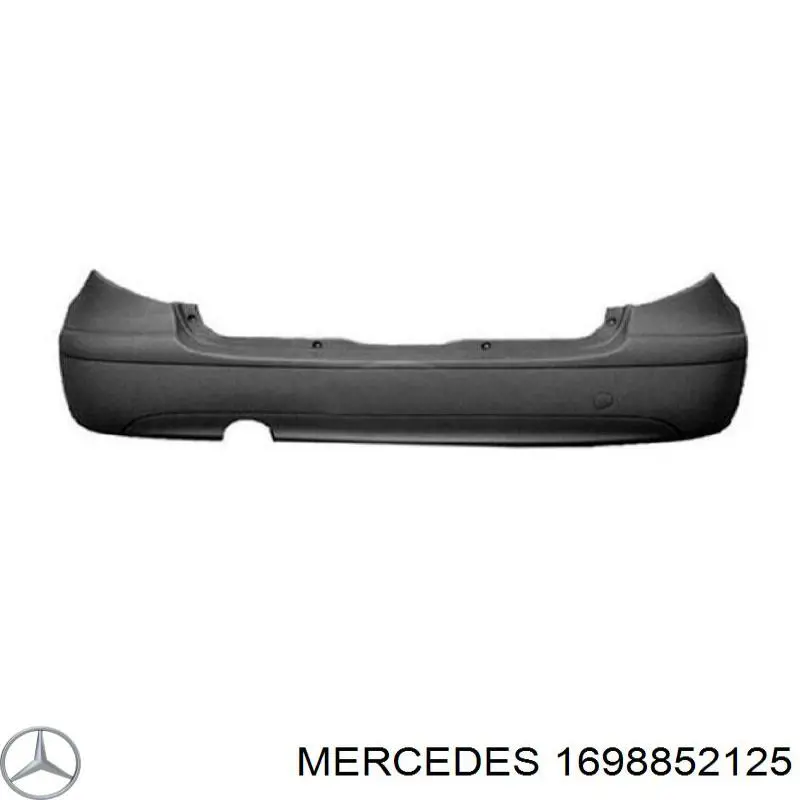 1698852125 Mercedes Zderzak tylny