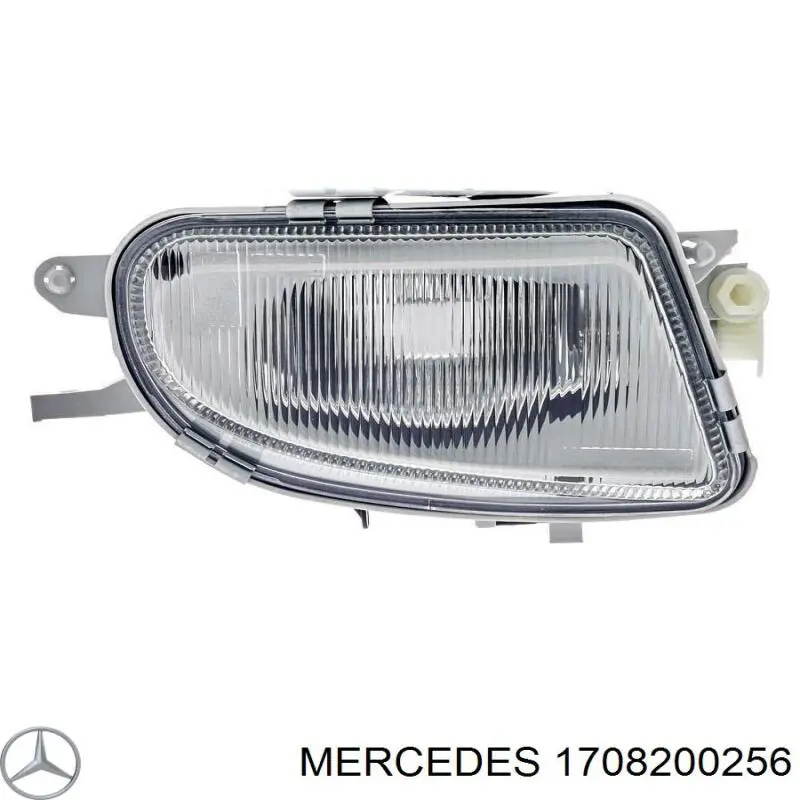 Lampa przeciwmgielna prawa Mercedes 1708200256 cena, od 45,52 USD