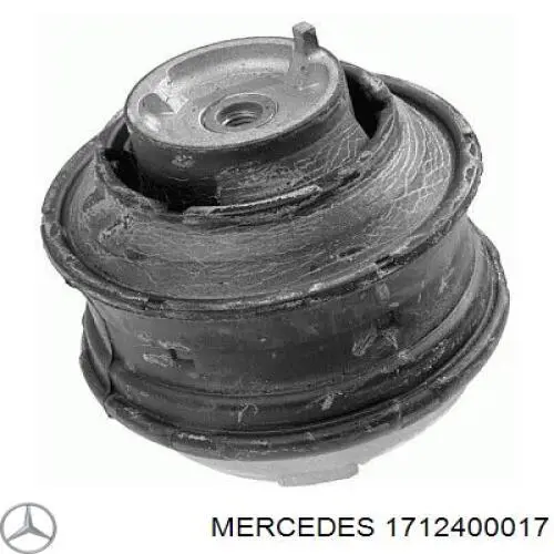 1712400017 Mercedes Poduszka (podpora) silnika lewa