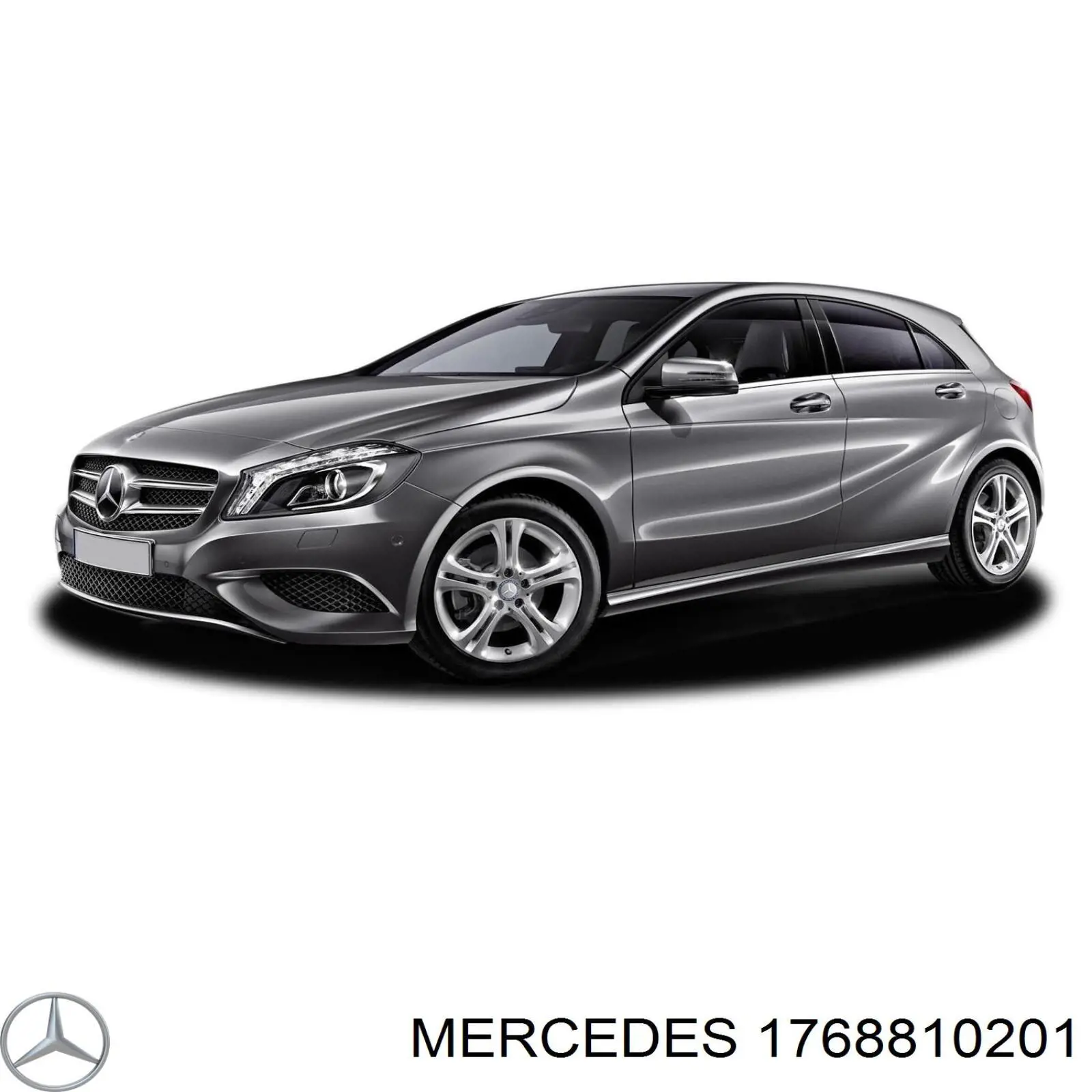 1768810201 Mercedes Błotnik przedni prawy