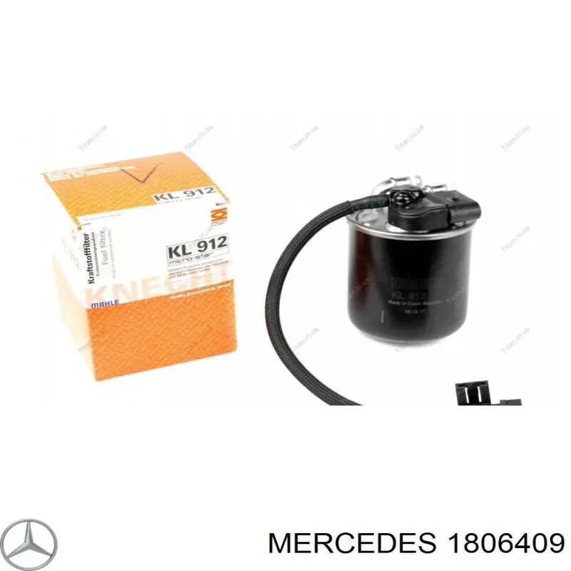 Zestaw filtrów na silnik Mercedes 1806409 cena, od 148,47 USD