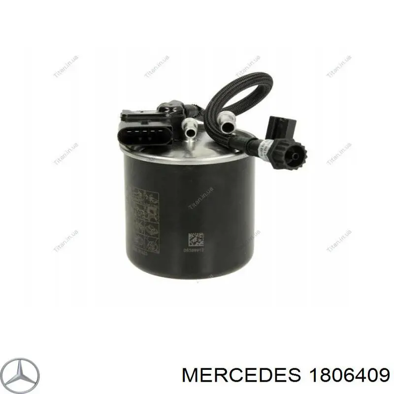 1806409 Mercedes Zestaw filtrów na silnik