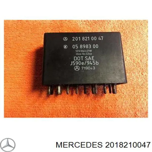 Do koszyka 2018210047 Mercedes Przekaźnik kierunkowskazów