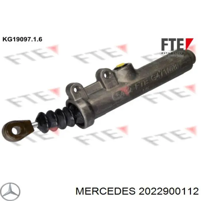 Cylinder sprzęgła główny Mercedes 2022900112 cena, od 35,56 USD