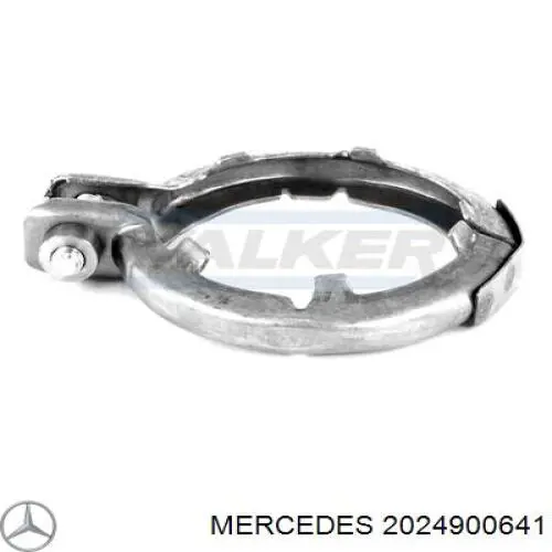 Obejma zaciskowa kolektora wydechowego Mercedes 2024900641 cena, od 14,88 USD
