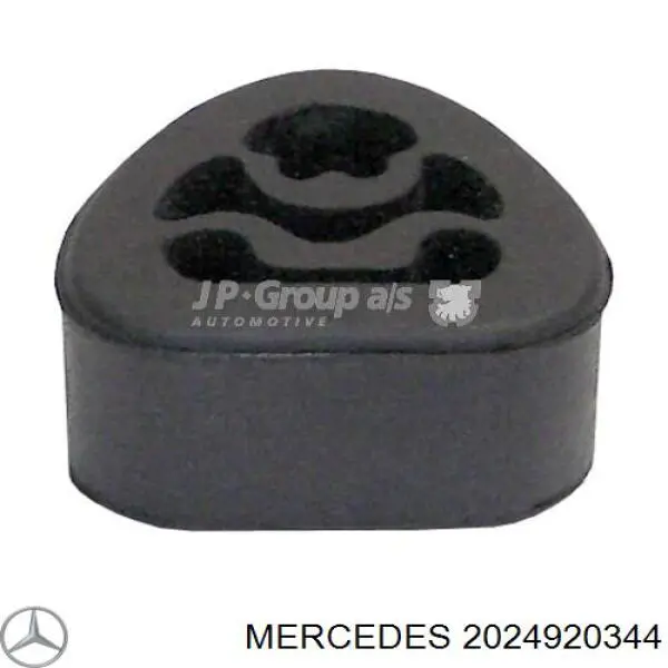 Poduszka mocowania tłumika Mercedes 2024920344 cena, od 5,87 USD