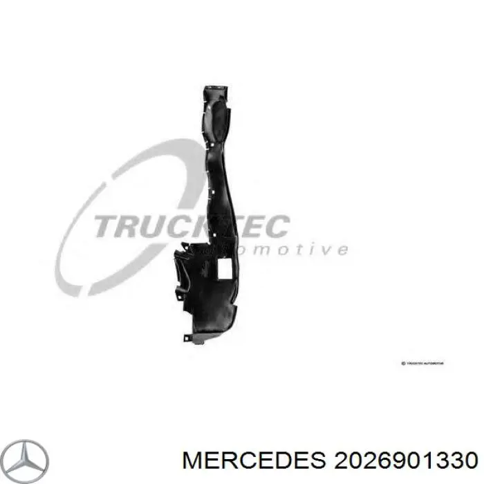 Nadkole błotnika przedniego lewe do Mercedes C  S202