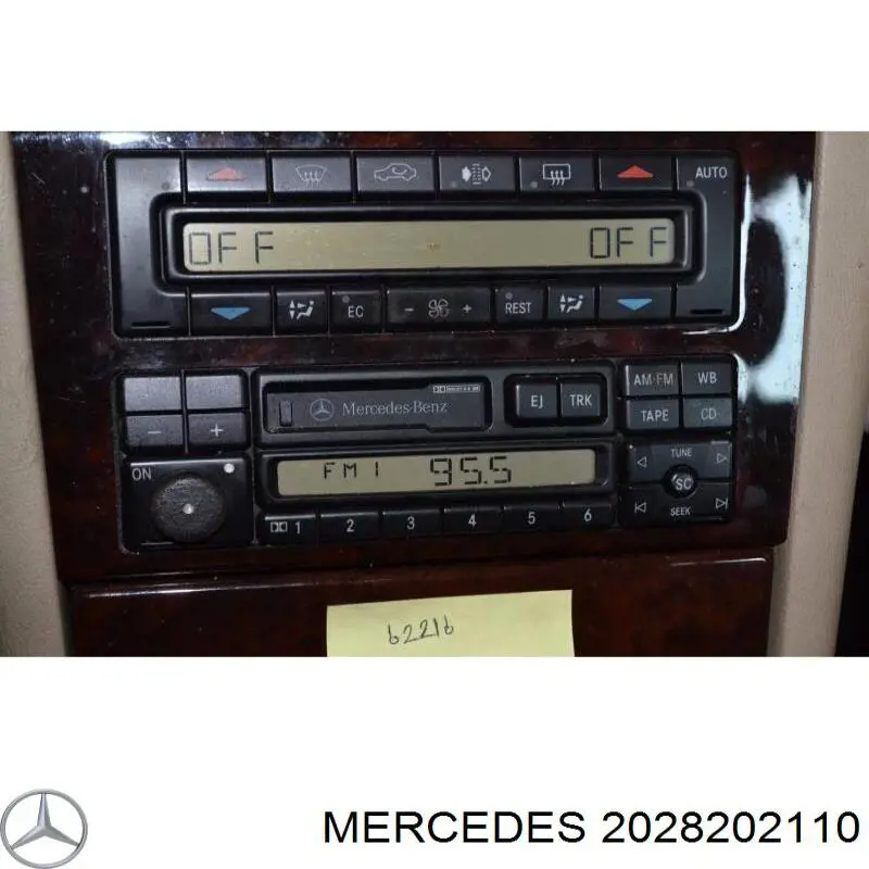 Do koszyka 2028202110 Mercedes Czujnik zamykania drzwi (wyłącznik krańcowy)