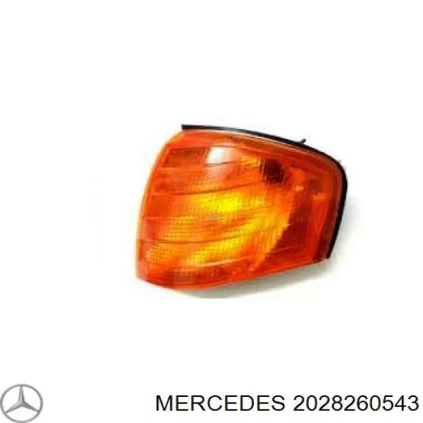 Do koszyka 2028260543 Mercedes Kierunkowskaz lewy