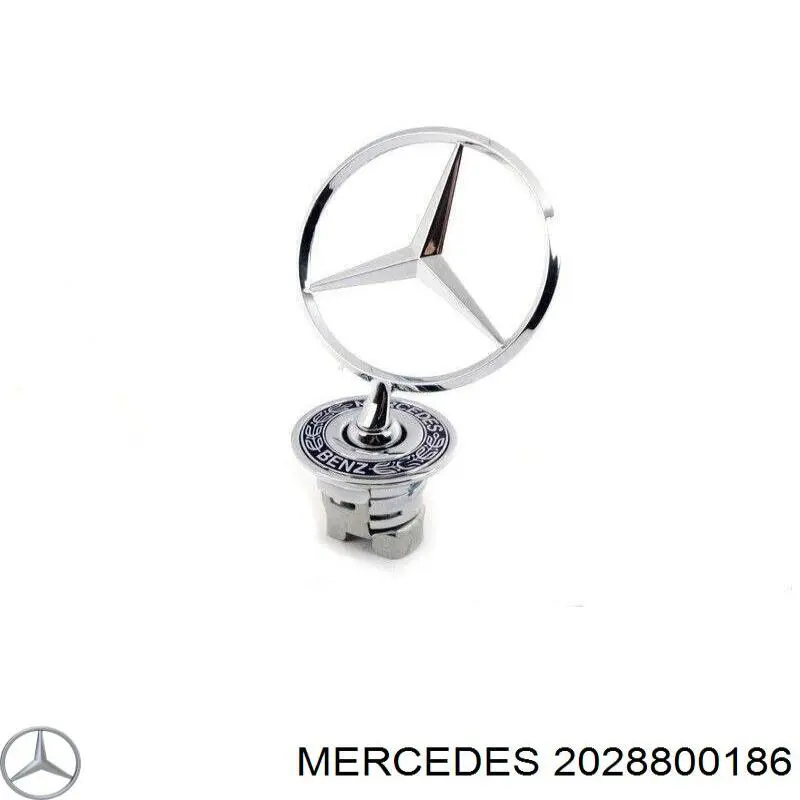 Do koszyka 2028800186 Mercedes Emblemat na maskę