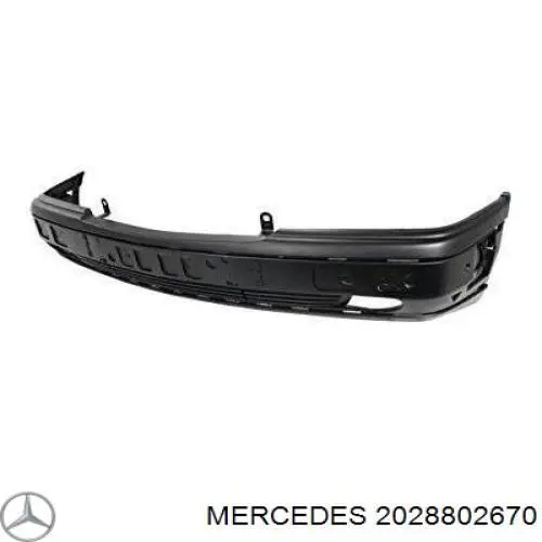 Do koszyka 2028802670 Mercedes Zderzak przedni