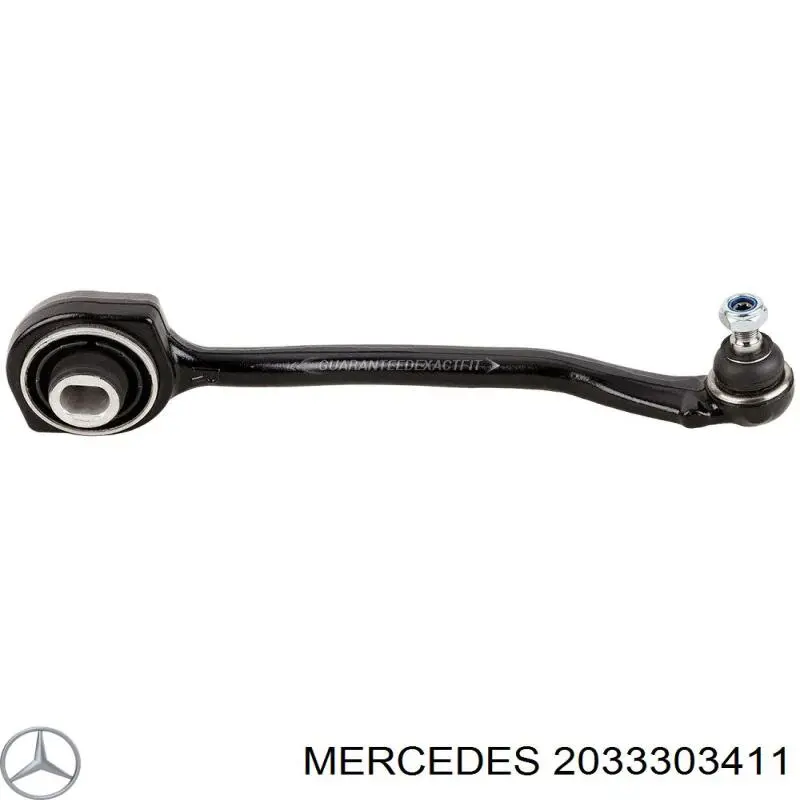 Wahacz zawieszenia przedniego dolny prawy Mercedes 2033303411 cena, od 38,55 USD